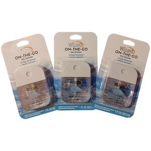 Wizard on the Go Odor Eliminator Sprays Crisp Breeze (Qty 3) 1 fl oz. ea NEW
